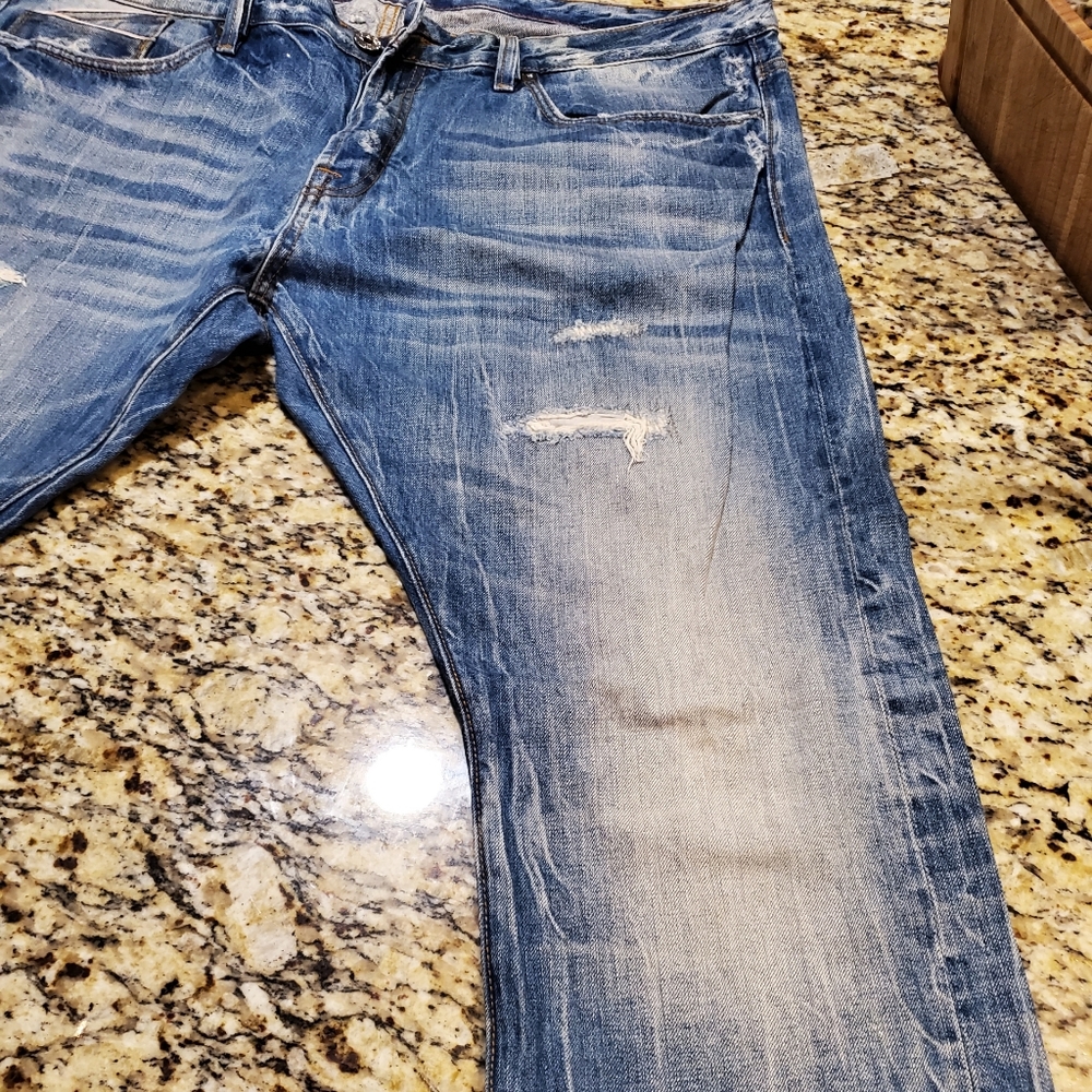 Distressed Jeans